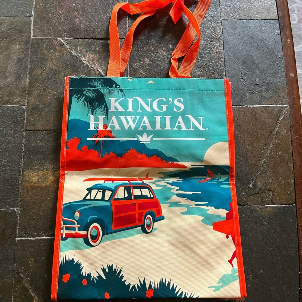 Kings Hawaiian Sturdy Shopping Bag Tote - NWOT